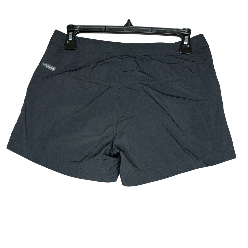 Columbia Omni-Shade Omni-Wick Black Belted Hiking Shorts Womens XS